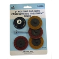 Sg Tool Aid 2" Holding Pad with Four Surface Treatment Discs 94540